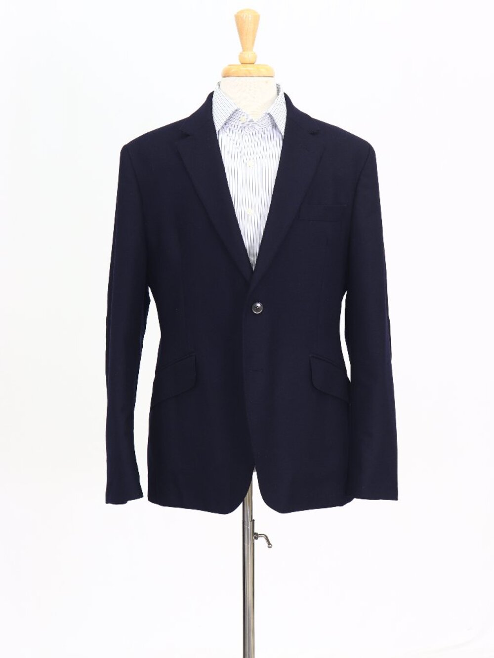 Hackett 44R Navy Blazer Sport Coat Jacket 2-Button Solid W811